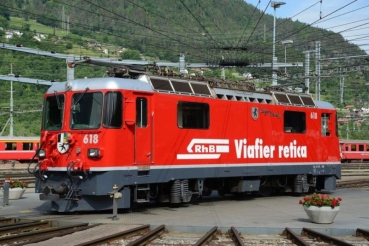 Ge 4/4 II 618 mit Werbung "Rhätische Bahn", Beschriftungsset