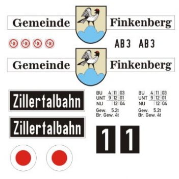 Zillertalbahn AB 3 Gemeinde Finkenberg