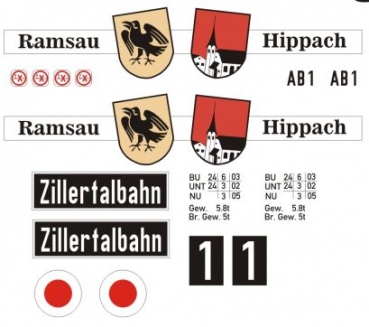 Zillertalbahn AB 1 Gemeinde Ramsau / Hippach