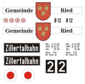 Zillertalbahn B 12 Gemeinde Ried
