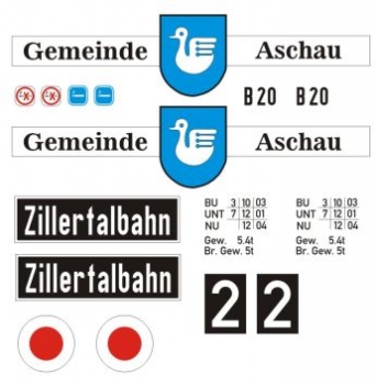 Zillertalbahn B 20 Gemeinde Aschau