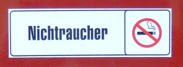 Nichtraucher - Emblem ab 2004, Aufkleber