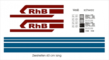 Werbebeschriftung für Haikqq-y 5169  RhB (blaues Band)