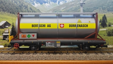 Labelling set for Bertschi AG tank containers - Switzerland