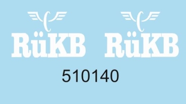RüKB-Logo, Decalset