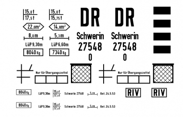 Hochbordwagen Schwerin DR Epoche IIIa