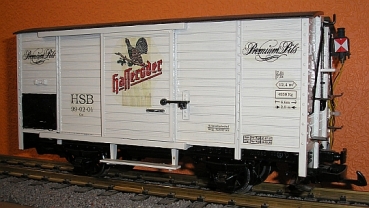 Hasseröder advertisment for freight car