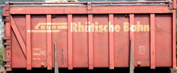 Y 11823 Beschriftung für Abrollcontainer, Decalset SPUR 0