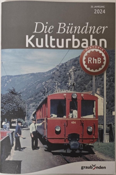 Magazine "The Graubünden Kulturbahr 2024" free of charge from an order value of € 25