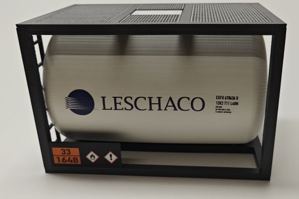 10 Fuß Tankcontainer, passend für RhB Lb-v, 3D-Druckdatei STL-Format