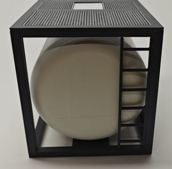 10 Fuß Tankcontainer, passend für RhB Lb-v, 3D-Druckdatei STL-Format