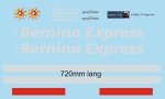 Panoramawagen - Erweiterungsset, Bernina - Express, Decal und Plottfolien