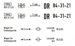 84-31-21 Flachwagen