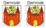 Stadtwappen Gernrode, Aufkleber