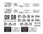 97-25-31 oder 97-25-36, Decalset