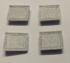 4x note box for LGB RhB container wagons